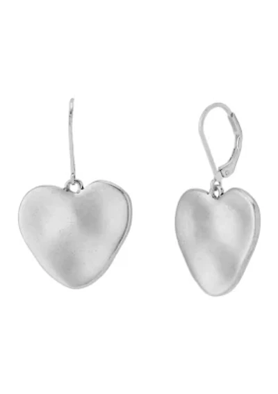 Heart Drop Earrings