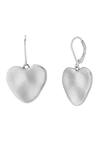 Heart Drop Earrings