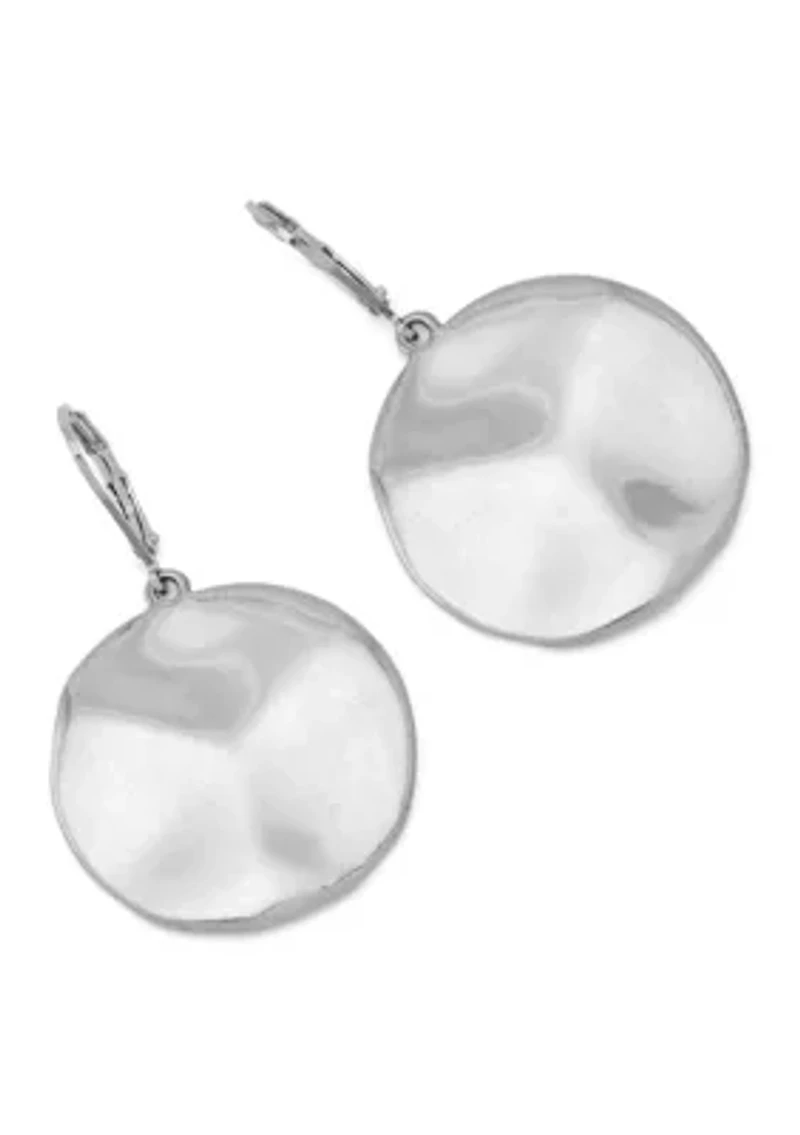 Heirloom Charms Disc Drop Earrings