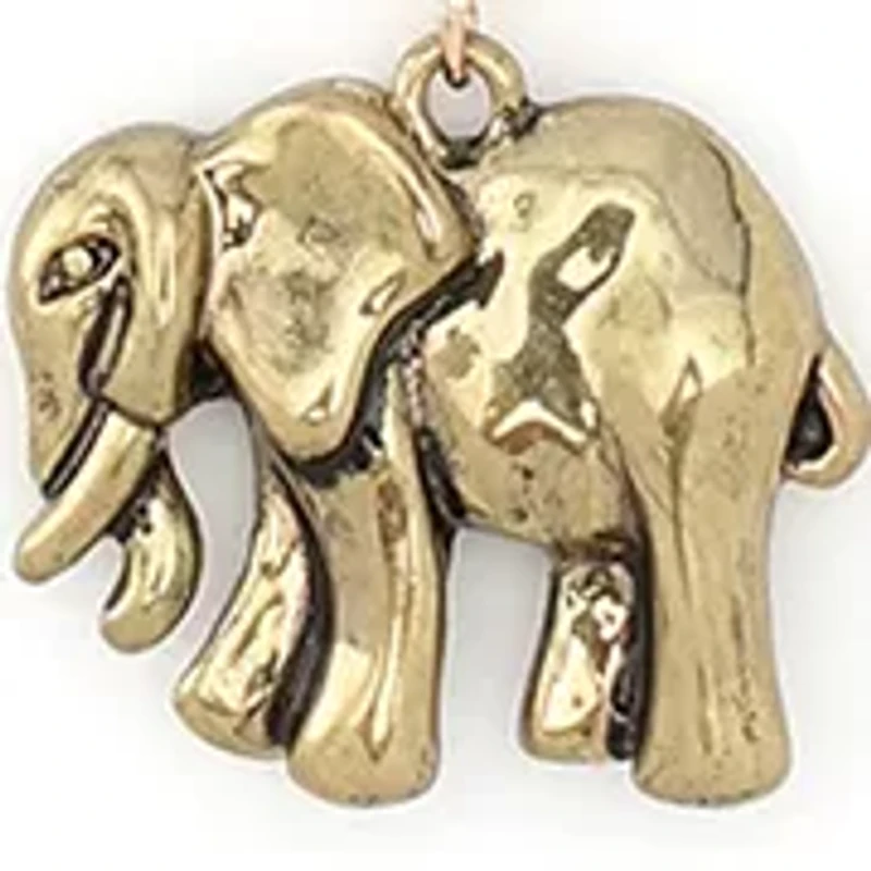 Elephant Pendant Necklace