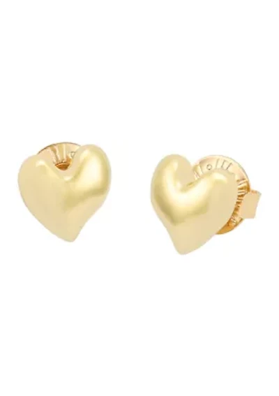 Heart Stud Earrings