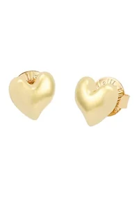 Heart Stud Earrings