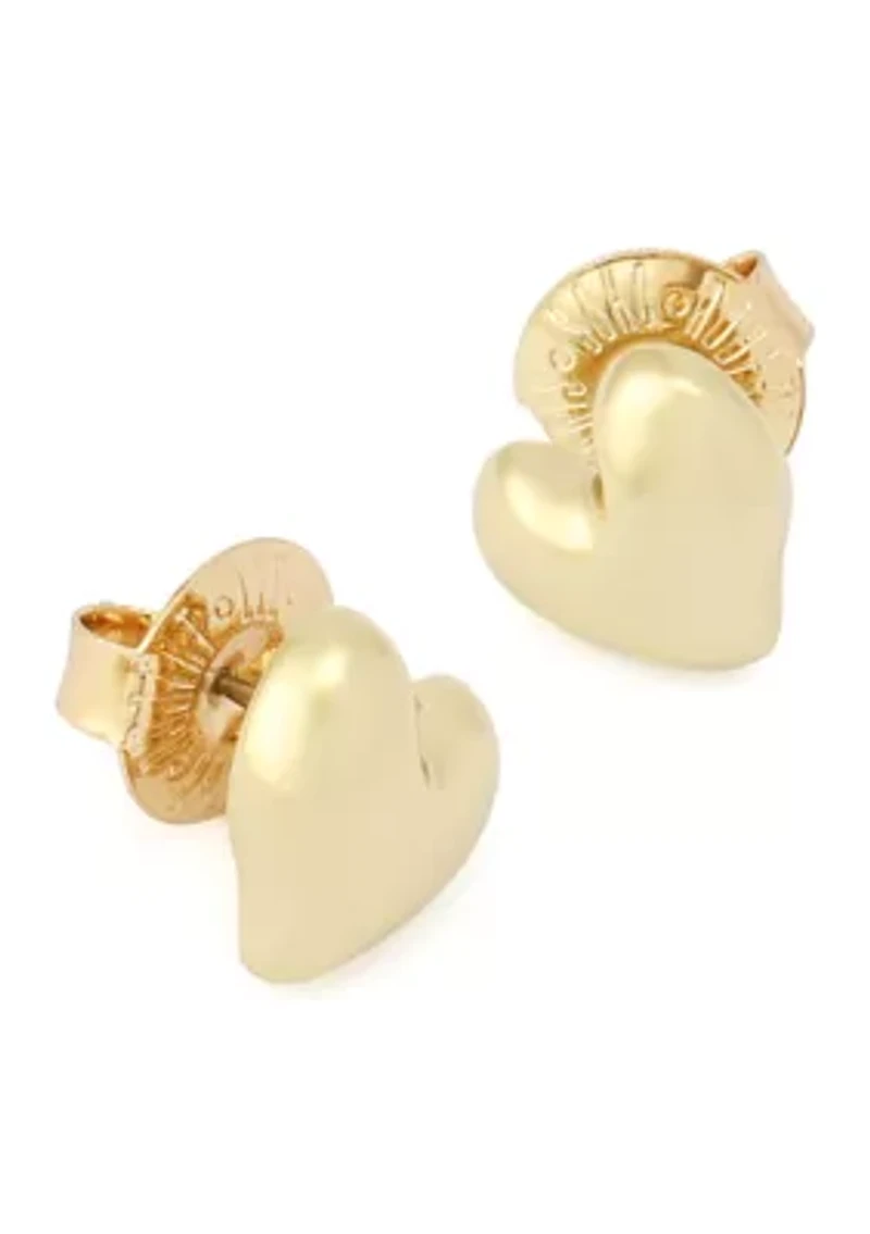 Heart Stud Earrings
