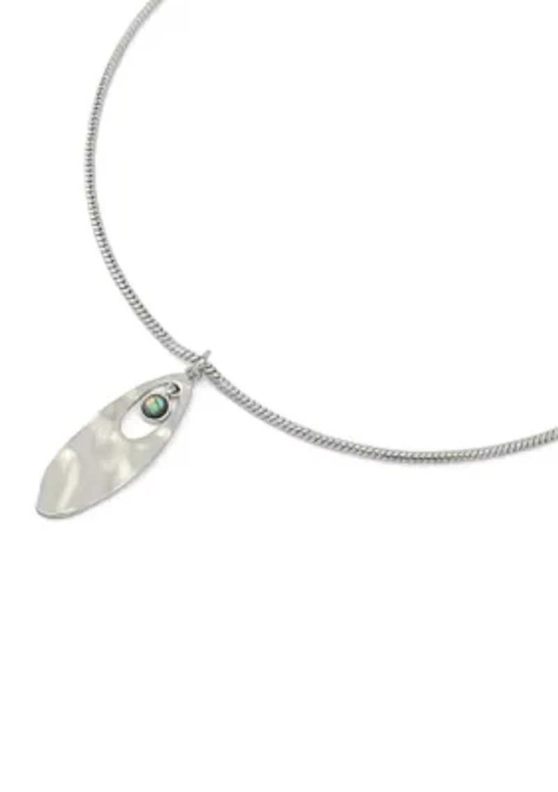 Abalone Pendant Necklace