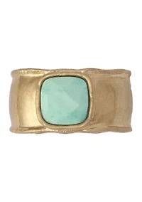 Turquoise Stone Bangle Bracelet