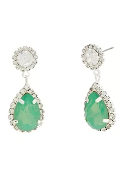 Pacific Opal Tear Drop Earrings