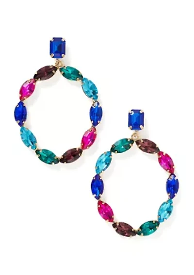 Colorful Stone Earrings