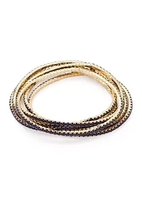 Multi Row Stretch Bracelet Set