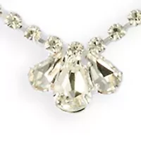 Four Row Rhinestone Necklace