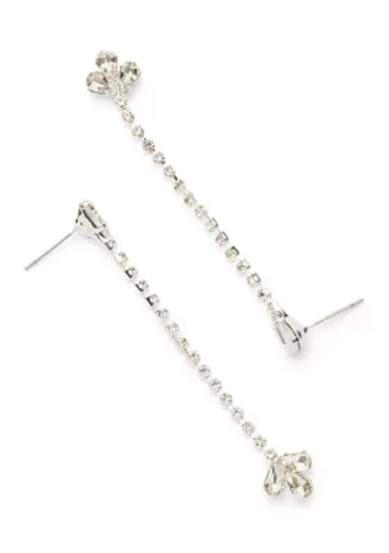 Crystal Linear Earrings