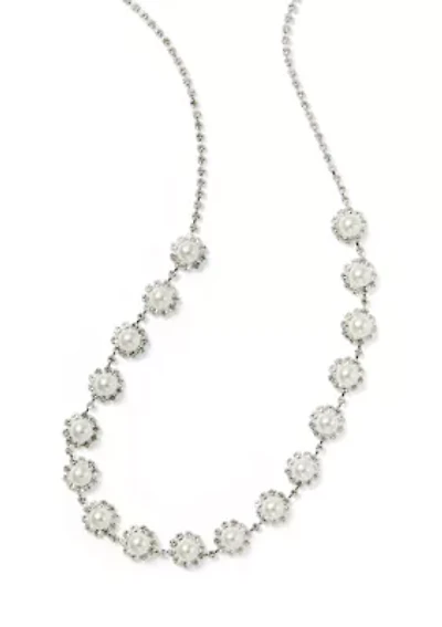 Crystal Halo Collar Necklace