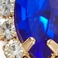 Mixed Stone Teardrop Earrings