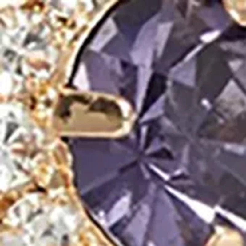 Trio Stone Linear Earrings