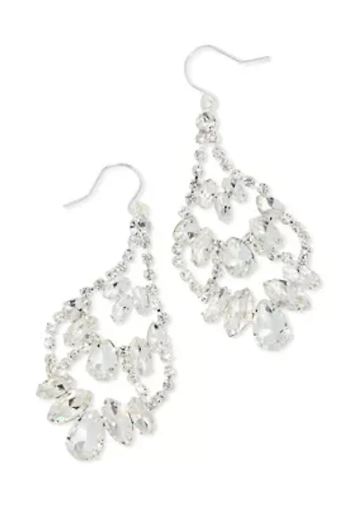 Gala Sparkle Chandelier Earrings