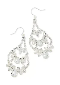 Gala Sparkle Chandelier Earrings