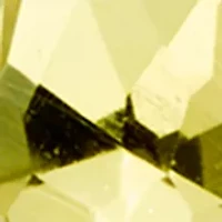 Yellow Crystal Teardrop Stone Earrings 