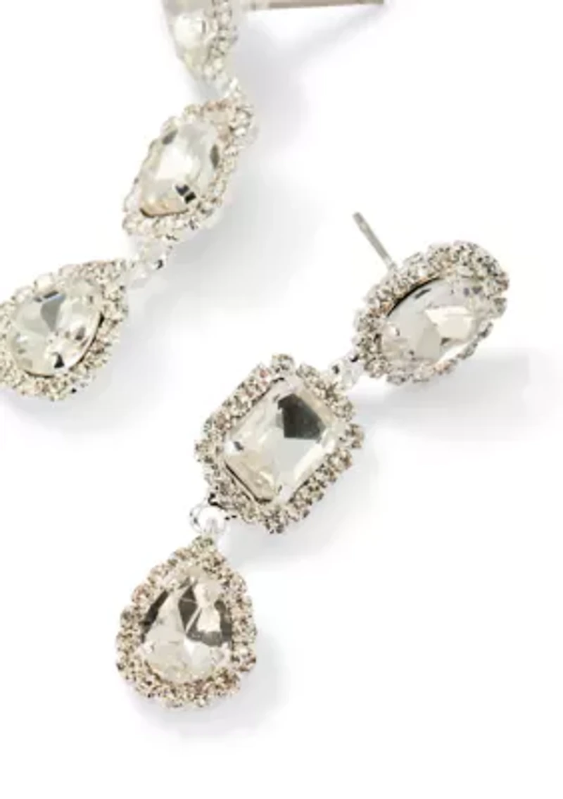 Geo Drop Earrings