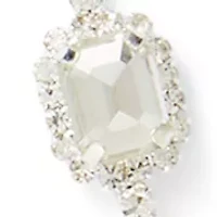 Geometric Crystal Station Necklace