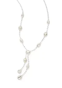 Crystal Double Y-Necklace