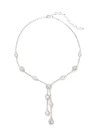 Crystal Double Y-Necklace