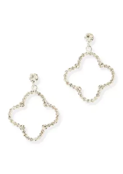 Crystal Trendsetter Drop Earrings