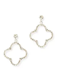 Crystal Trendsetter Drop Earrings