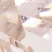 Gold Tone Square Morganite Stone Pavé Band Ring