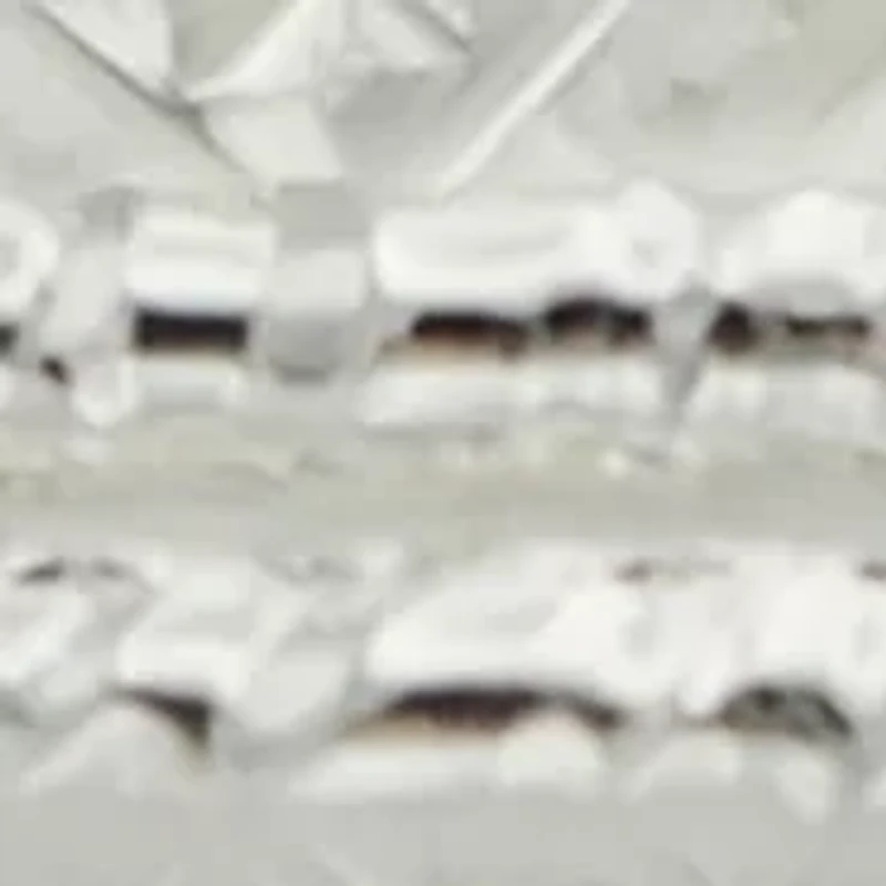 Silver Tone Textured Knuckle Band Ring