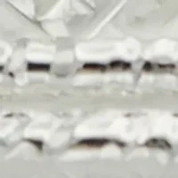 Silver Tone Textured Knuckle Band Ring