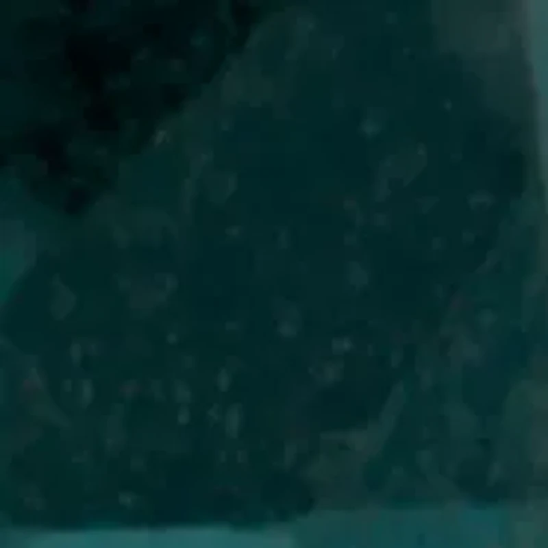 Lab Created Silver Tone Denim Blue Emerald Cut Floral Side Band Cocktail Ring