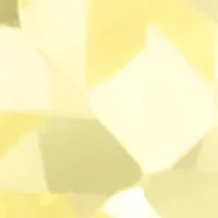 Lab Grown Silver Tone Cushion Cut Jonquil Pendant Necklace