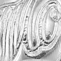 Silver Tone Locket Pendant with Engraved Mom Necklace