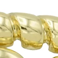 Gold Tone Open Link and Rope Band