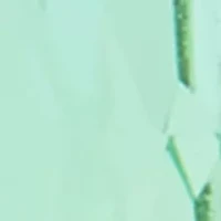 Lab Grown Gold Tone Green Erinite Elongated Cushion Ring with Pavé CZ Band