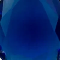 Lab Grown Silver Tone Montana Blue Pear and Clear Cubic Zirconia Pendant and Earring Set