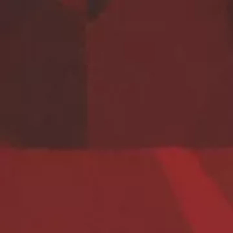 Lab Grown Cushion-Cut Red Crystal Pavé CZ Halo Ring