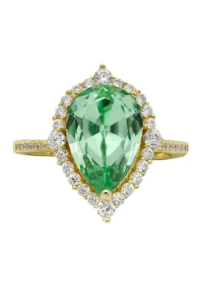 Crystal Statement Ring