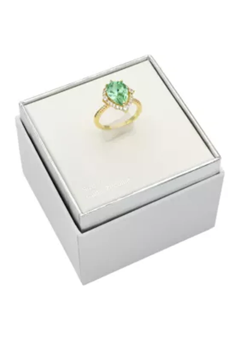 Crystal Statement Ring