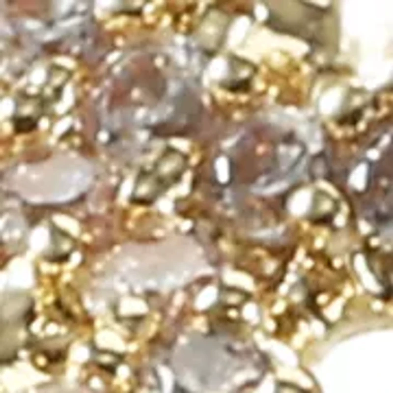 Lab Grown Pave Cubic Zirconia Open Butterfly Ring