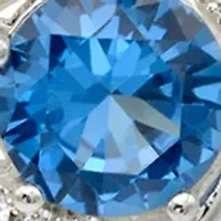 Lab Created Silver Tone Pave CZ Twist Necklace and Earring set