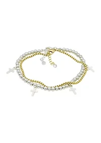 Two Tone Bracelet Duo 