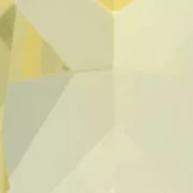 Lab Grown Yellow Crystal and Round Cubic Zirconia Drop Earrings