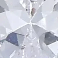 Lab Grown Pear Cubic Zirconia Silver Tone Drop Earrings