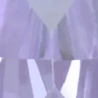 Silver Tone Violet Crystal Emerald Pave CZ Ring