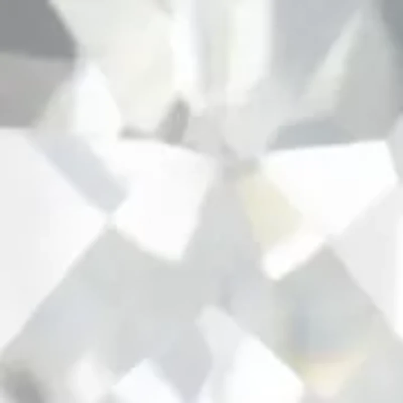 Lab Grown Silver Tone Rectangle Clear Cubic Zirconia Ring with Open Shank Band