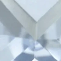 Lab Grown Cushion Cut Water Sapphire Crystal Ring with Cubic Zirconia Baguette Halo