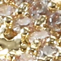 Lab Grown Pave Cubic Zirconia Open Butterfly Ring