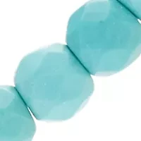 Gold Tone Turquoise Beaded & Disc Duo Pendant Set