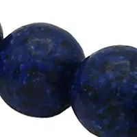 Silver Tone Lapis Beaded Engraved Bar Bracelet