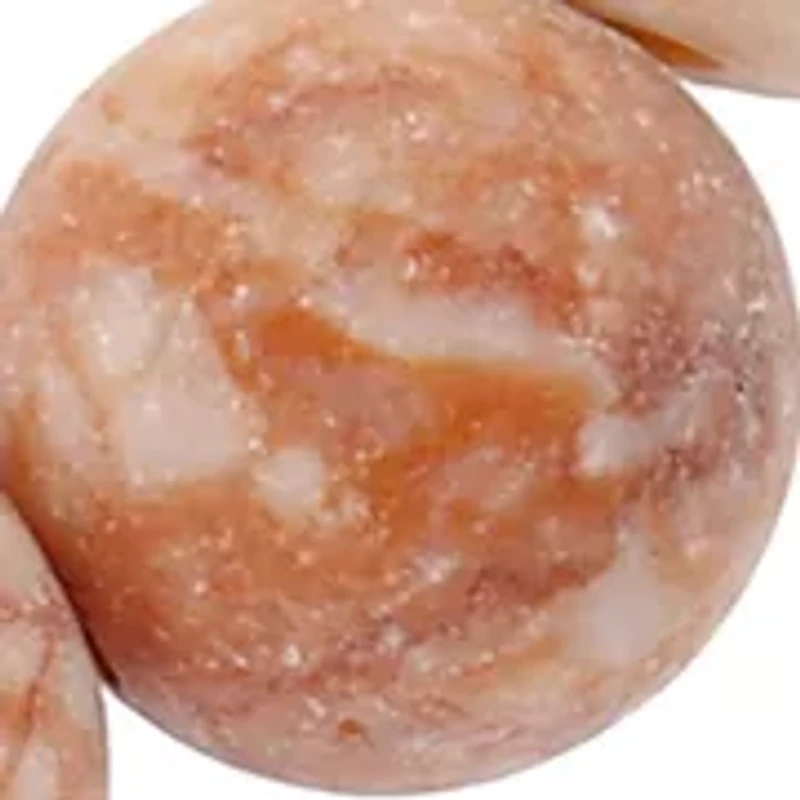  Multicolored Wooden Bead Bracelet with Heart Charm and Tassel 